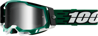 100% Racecraft 2 Goggles - Milori - Silver Mirror 50121-252-16 - Howling Moto