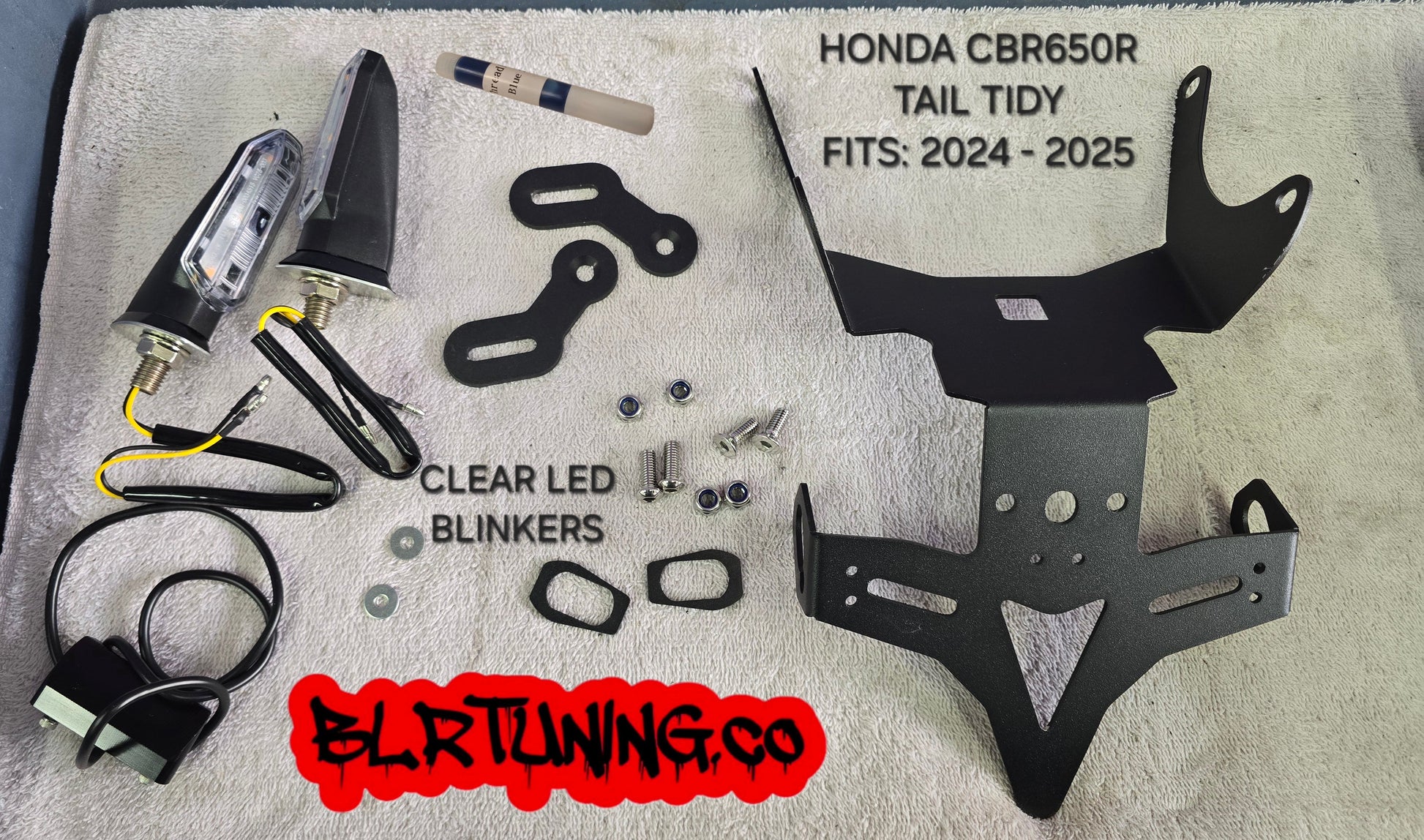 HONDA CBR650R E-CLUTCH ALUMINUM TAIL TIDY FITS 2024 - 2025 - Howling Moto