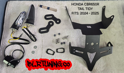 HONDA CBR650R E-CLUTCH ALUMINUM TAIL TIDY FITS 2024 - 2025 - Howling Moto