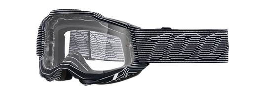 100% Accuri 2 Goggles - Silo - Clear 50013-00024 - Howling Moto