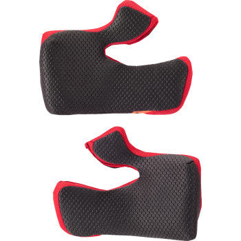 ALPINESTARS Supertech M10 Cheek Pads - +5 mm - Large 8962123-10-L - Howling Moto