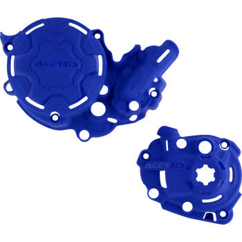 Blue ACERBIS X-Power Kit for Yamaha YZ250F 2024-2025, showcasing the durable blue motocross and off-road bike accessory.