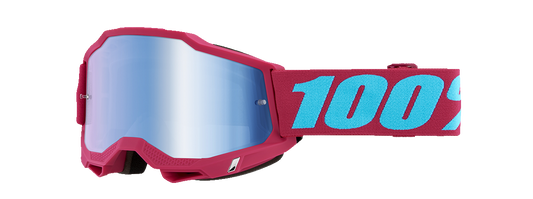 100% Accuri 2 Goggles - Excelsior - Blue Mirror 50014-00027 - Howling Moto