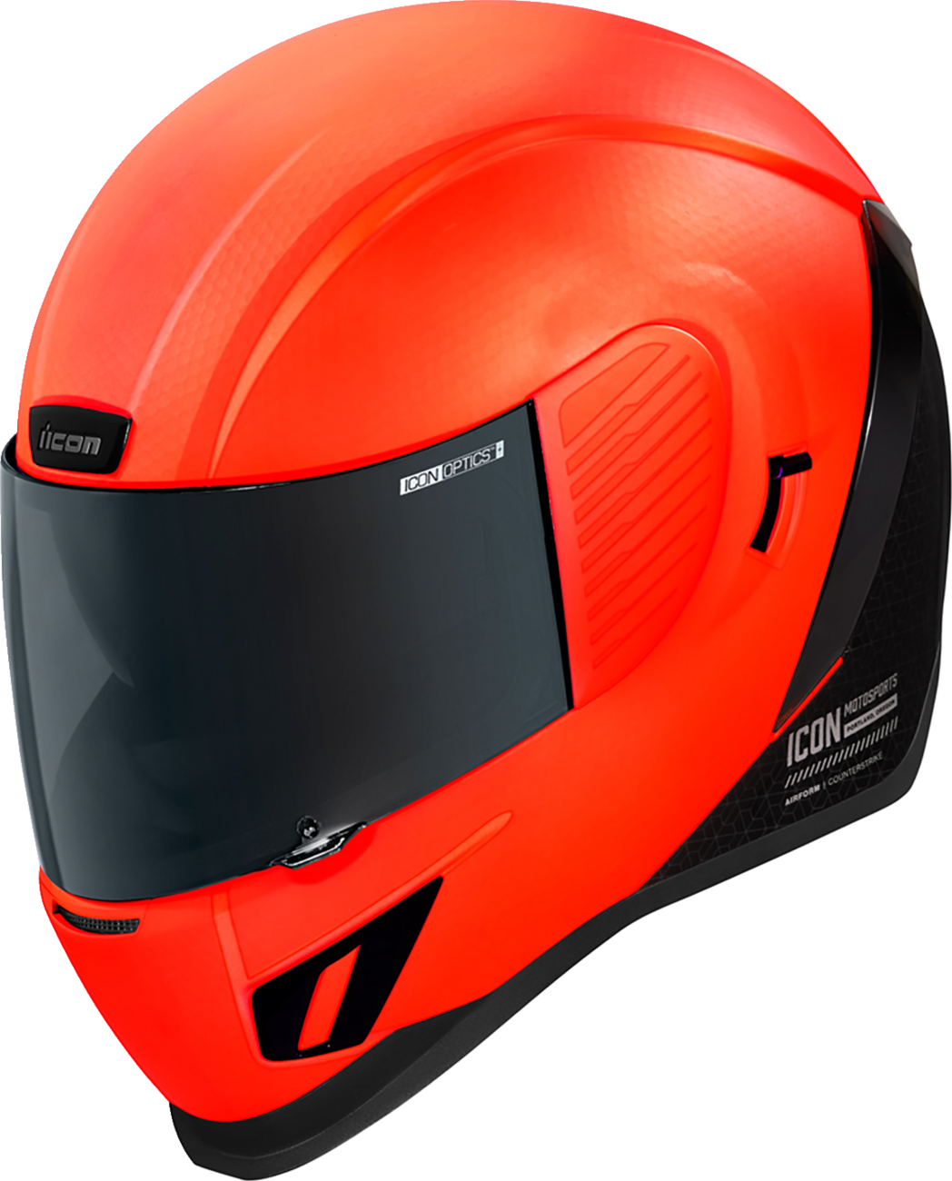 Red ICON Airform MIPS helmet in small size with sleek design, featuring helmet ventilation and safety features for cyclists.