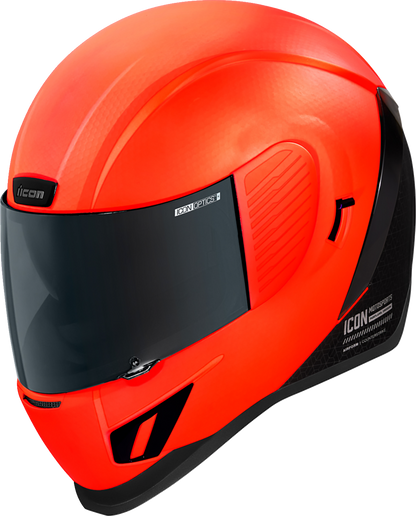 Red ICON Airform™ Helmet with MIPS® technology in 2XL size, featuring sleek design and ventilation openings.