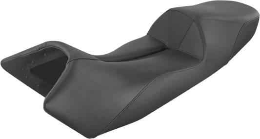 SADDLEMEN Adventure Track Seat for KTM motorcycle, black seat with textured surface, designed for comfort and durability.