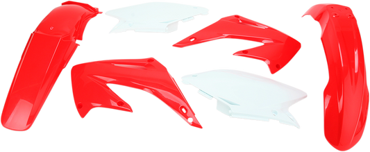 ACERBIS standard replacement body kit for motorcycles, OEM part 2040950206, featuring metal and plastic body components.