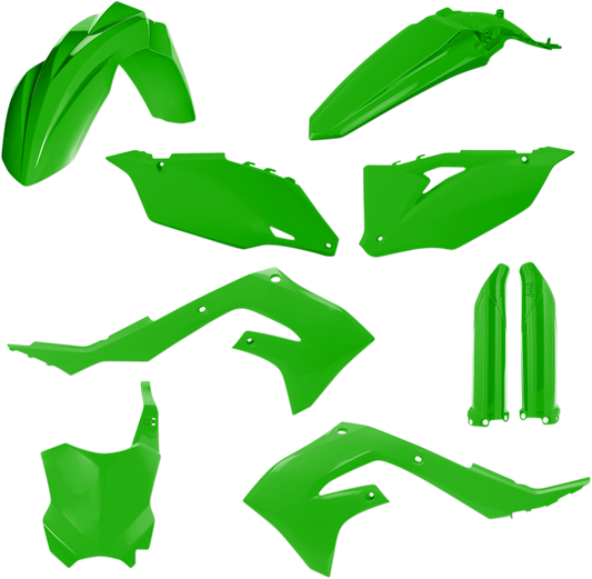 ACERBIS Full Replacement Body Kit Green KX250F/X/450F 2736290006 - Howling Moto