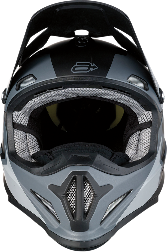 Black ARCTIVA Rise Breath Box helmet part by Bill's Exhausts, shown with close-up of component and branding details.
