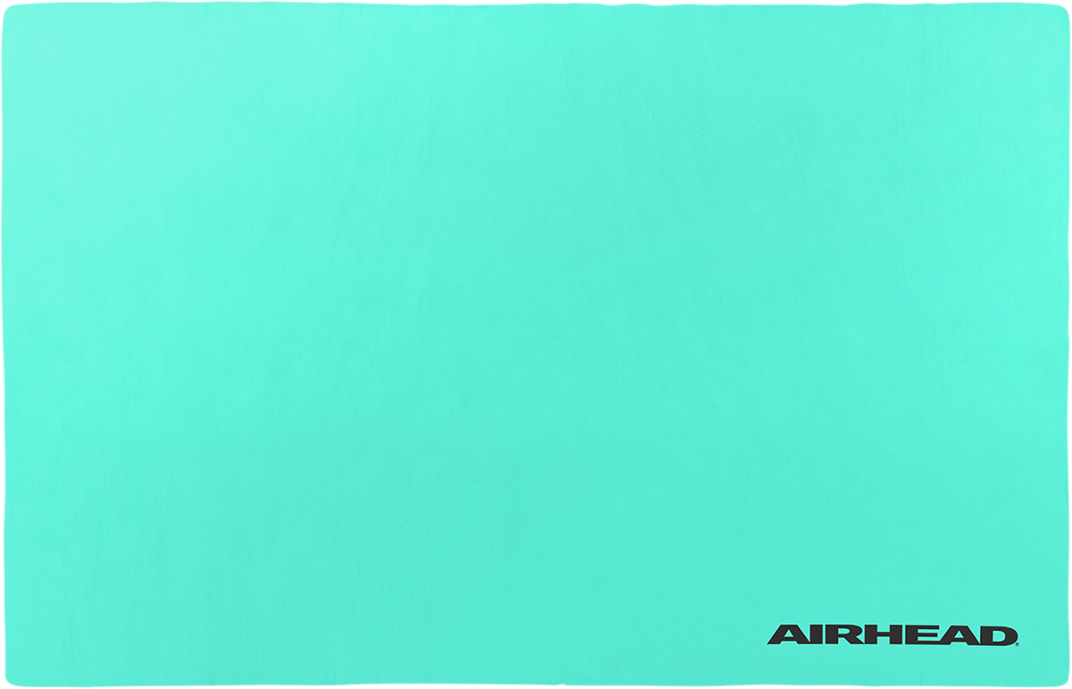Assorted AIRHEAD SPORTS GROUP water absorbing towels, 12-pack, by Bill's Exhausts, shown in a variety of colors on a flat surface.