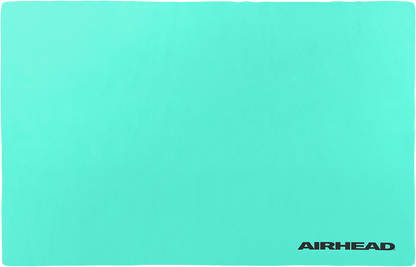 Assorted AIRHEAD SPORTS GROUP water absorbing towels, 12-pack, by Bill's Exhausts, shown in a variety of colors on a flat surface.