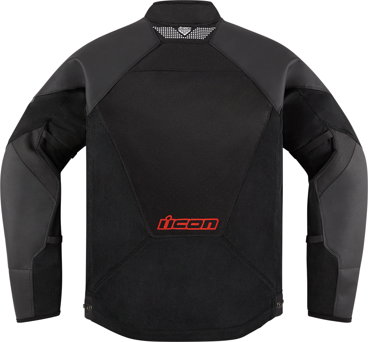 Bill's Exhausts ICON Mesh AF™ Leather Jacket Slayer in medium, featuring black leather with mesh panels and stylish details.
