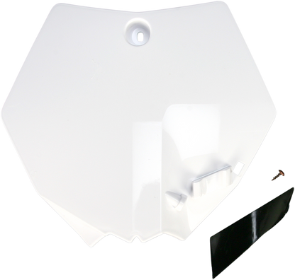 ACERBIS Front Number Plate - White 2314240002 - Howling Moto