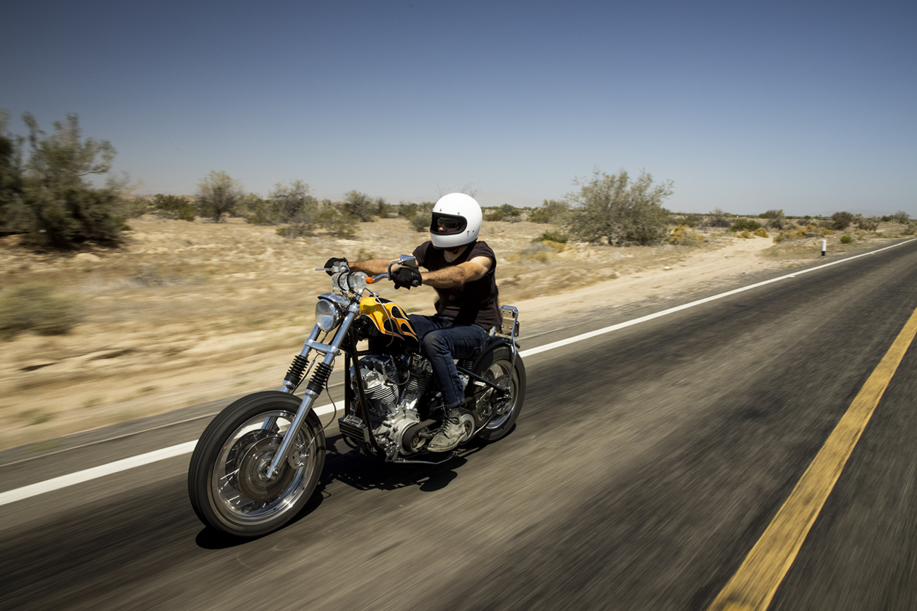 Gloss white BILTWELL Gringo helmet in small size, showing smooth, shiny surface and classic helmet design.