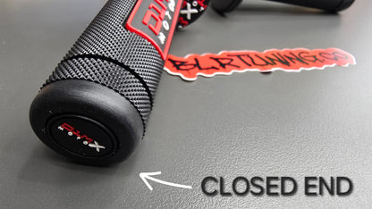 D1M MOTO X HAND GRIPS CLOSED END - FITS 7/8 BARS - FITS ELECTRIC DIRT BIKES - E-BIKES - DIRT BIKE - PIT BIKES - Howling Moto