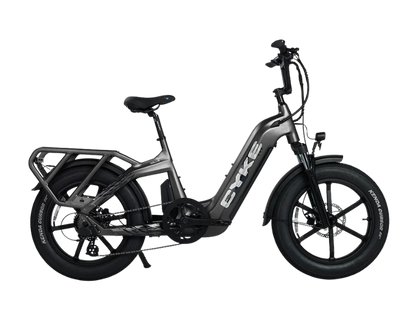 eJOEbike Collie Cargo eBike with sturdy frame, large cargo area, and electric assist for versatile urban commuting and hauling.