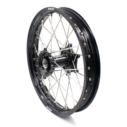 KKE 21" 19" Alloy Wheels Rims For HONDA CR125R CR250R CRF250R CRF450R Black - Howling Moto