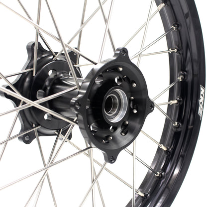 KKE 21" 19" Alloy Wheels Rims For HONDA CR125R CR250R CRF250R CRF450R Black - Howling Moto