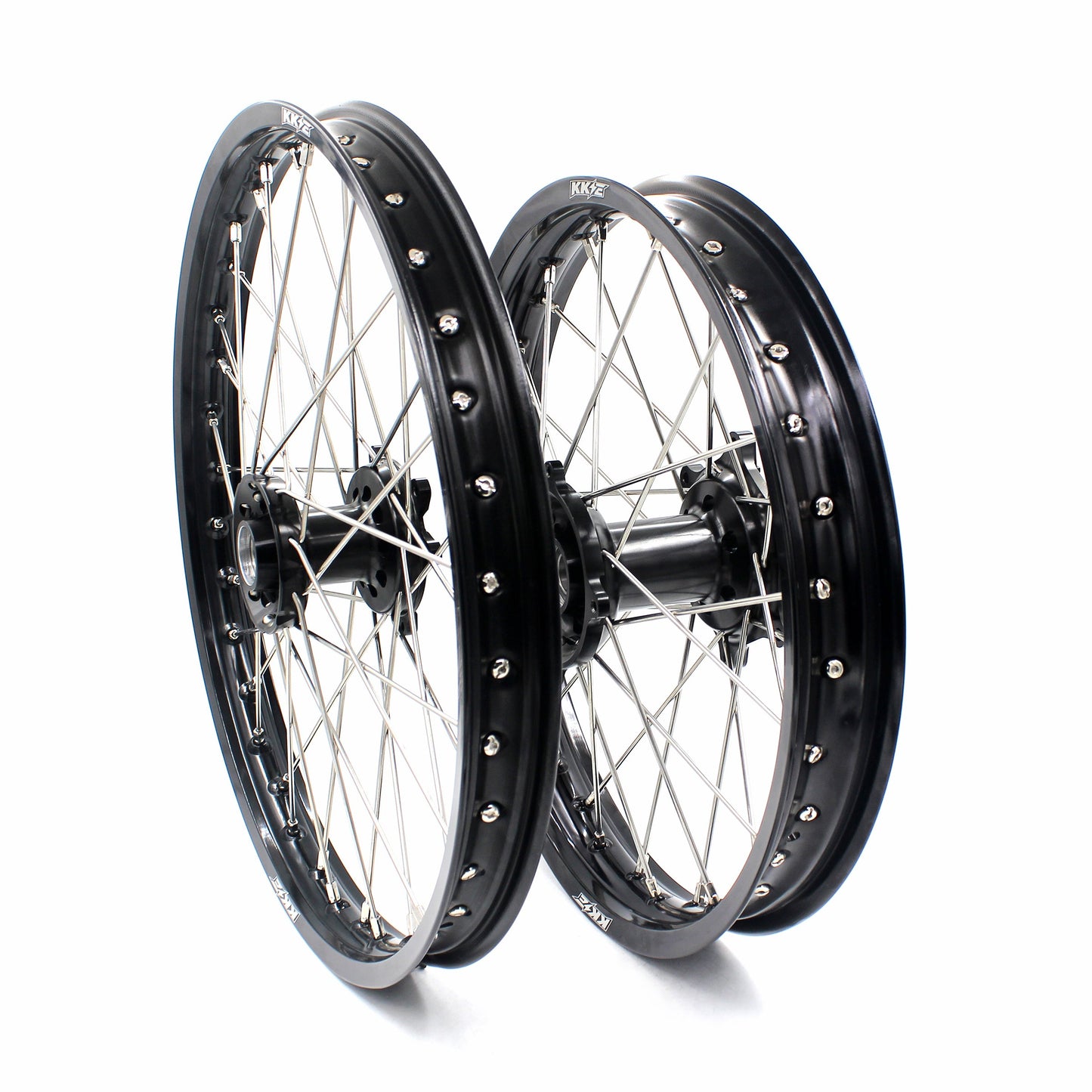 KKE 21×1.6 & 18×2.15 For HONDA CRF250L 2017 2018 2019 2020 Spoked Wheels Rims - Howling Moto