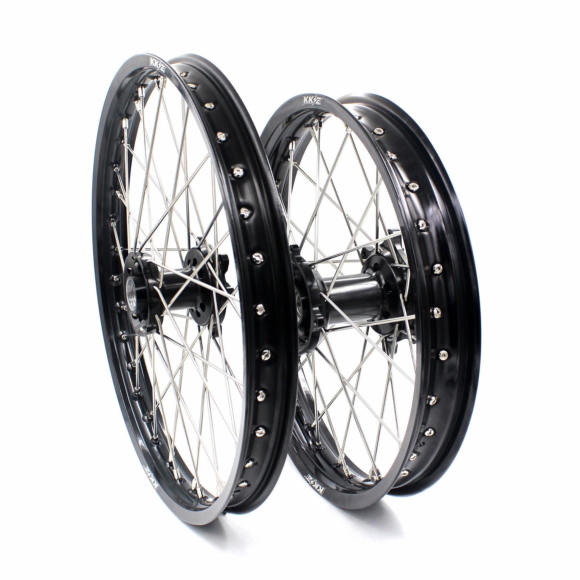 KKE 21×1.6 & 18×2.15 For HONDA CRF250L 2017 2018 2019 2020 Spoked Wheels Rims - Howling Moto