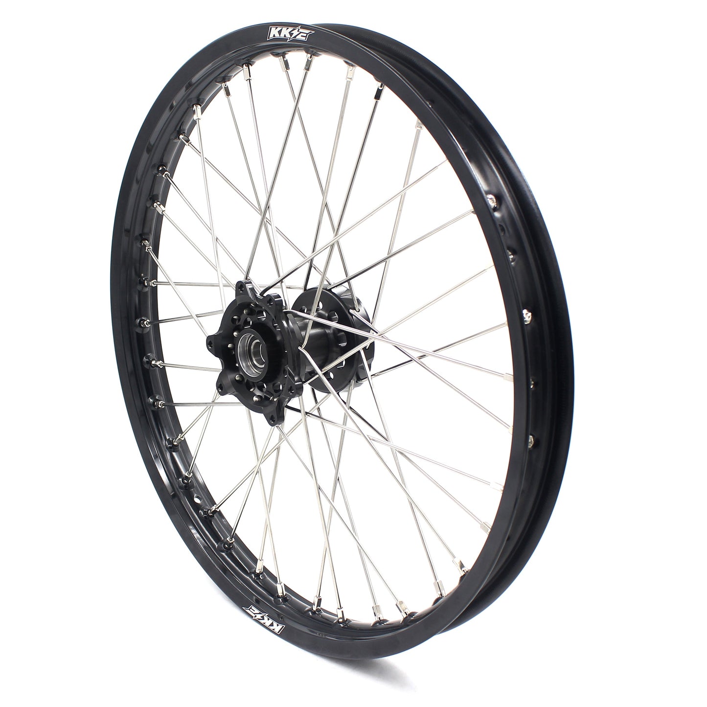 KKE 21" 19" Alloy Wheels Rims For HONDA CR125R CR250R CRF250R CRF450R Black - Howling Moto