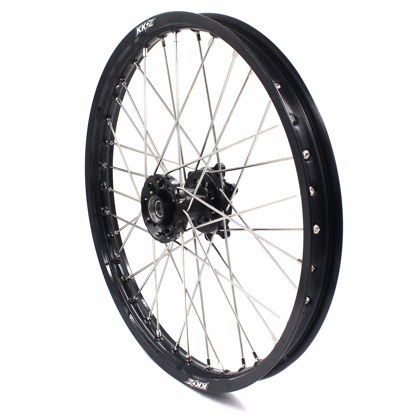 KKE 21" 19" Alloy Wheels Rims For HONDA CR125R CR250R CRF250R CRF450R Black - Howling Moto