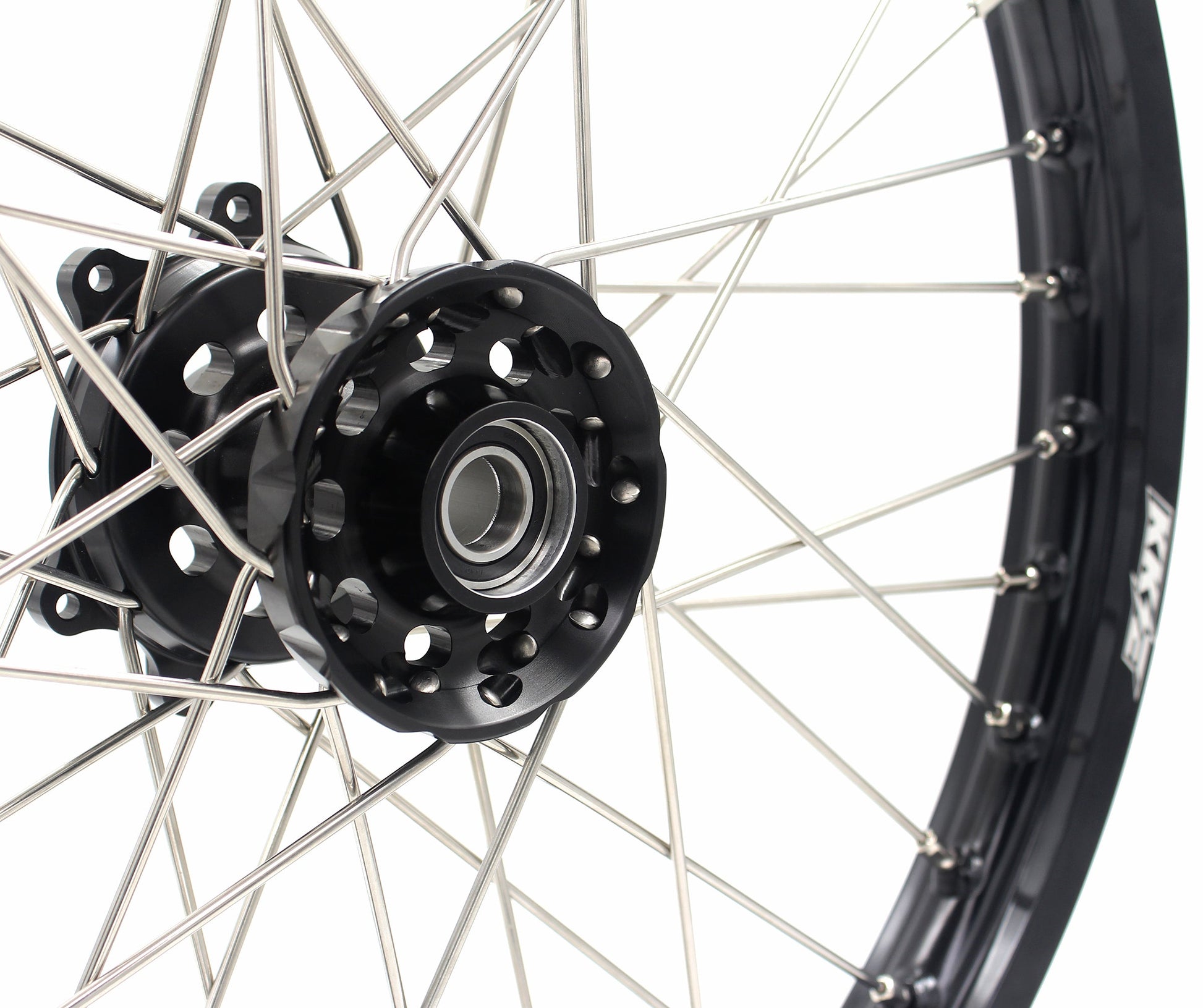 KKE 21" 19" Alloy Wheels Rims For HONDA CR125R CR250R CRF250R CRF450R Black - Howling Moto