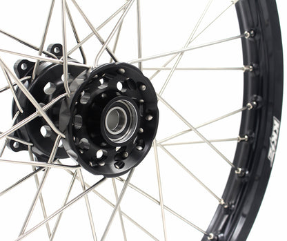 KKE 21" 19" Alloy Wheels Rims For HONDA CR125R CR250R CRF250R CRF450R Black - Howling Moto