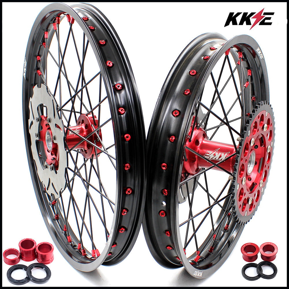 KKE 21 & 18 / 21 & 19 Wheels Rims for Honda CRF250R CRF 450R 2015-2020 Discs - Howling Moto