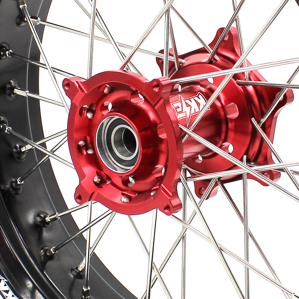 KKE 3.5 & 4.25 Supermoto Wheels for Honda CRF250R 2014-2025 CRF450R 2013-2025 CRF450X 2019-2025 - Howling Moto