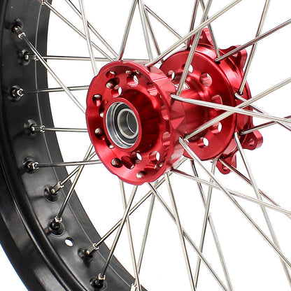 KKE 3.5 & 4.25 Supermoto Wheels for Honda CRF250R 2014-2025 CRF450R 2013-2025 CRF450X 2019-2025 - Howling Moto