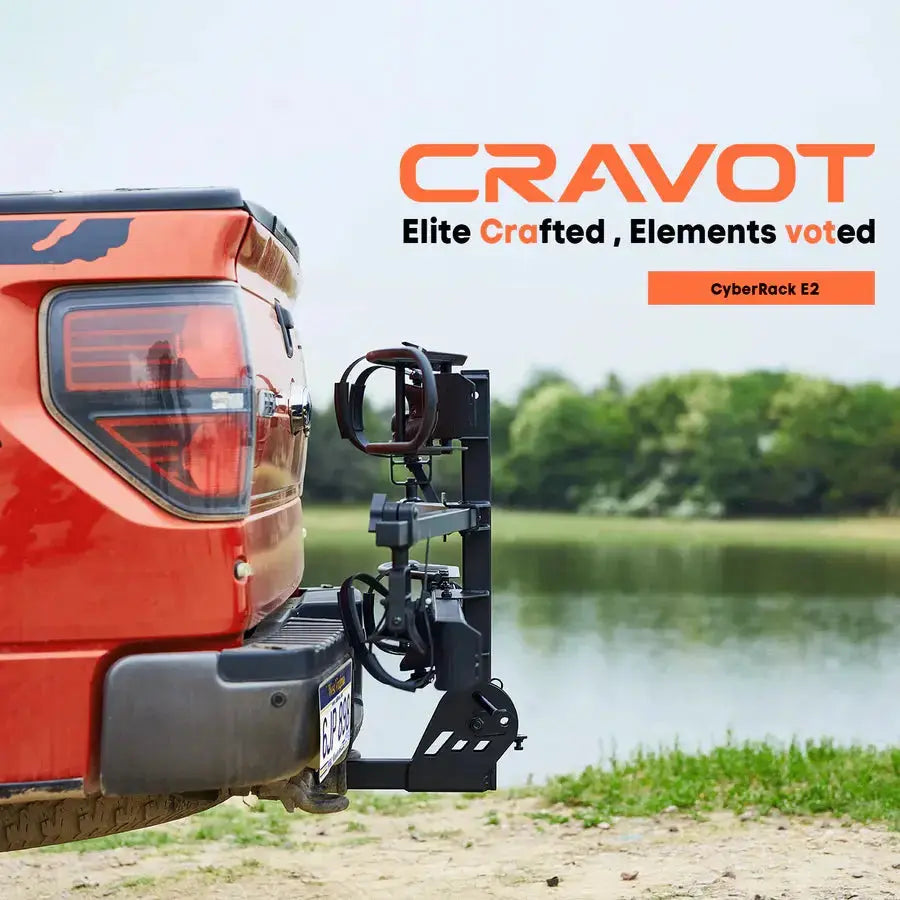 CRAVOT CyberRack E2 (25)  Hitch Bike Rack - Howling Moto