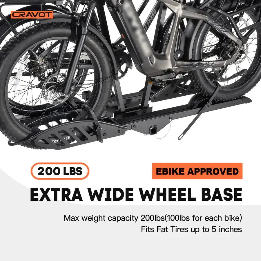 CRAVOT CyberRack E1 (25) Hitch Bike Rack - Howling Moto