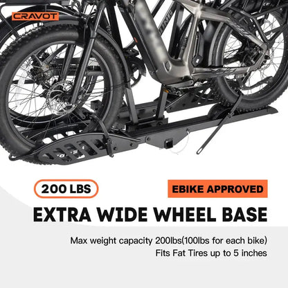 CRAVOT CyberRack E1 (25) Hitch Bike Rack - Howling Moto