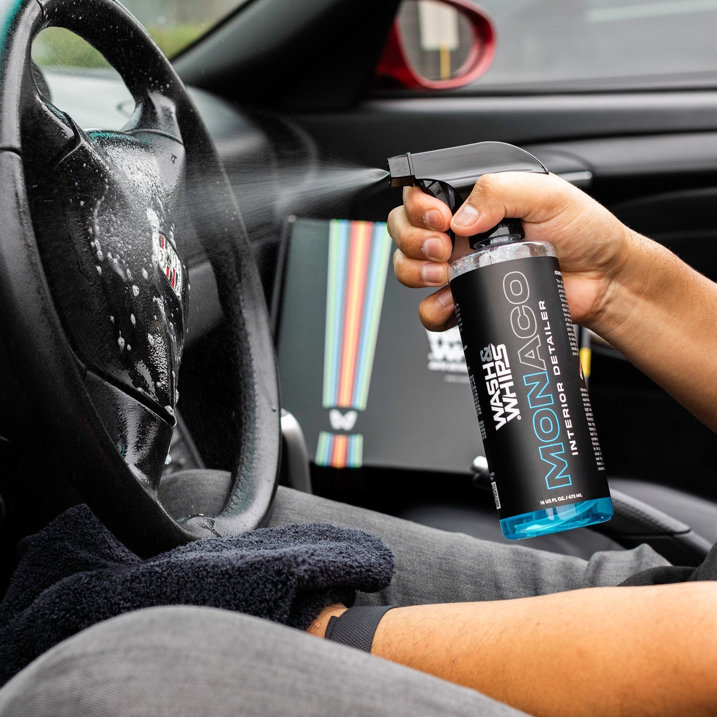 WASH&WHIPS CLEAN - Interior Car Wash Kit (Step 2) - Howling Moto