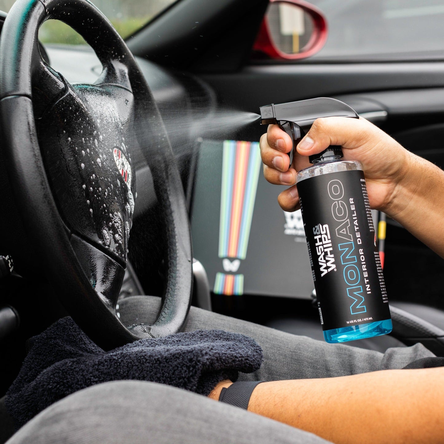 WASH&WHIPS CLEAN - Interior Car Wash Kit (Step 2) - Howling Moto