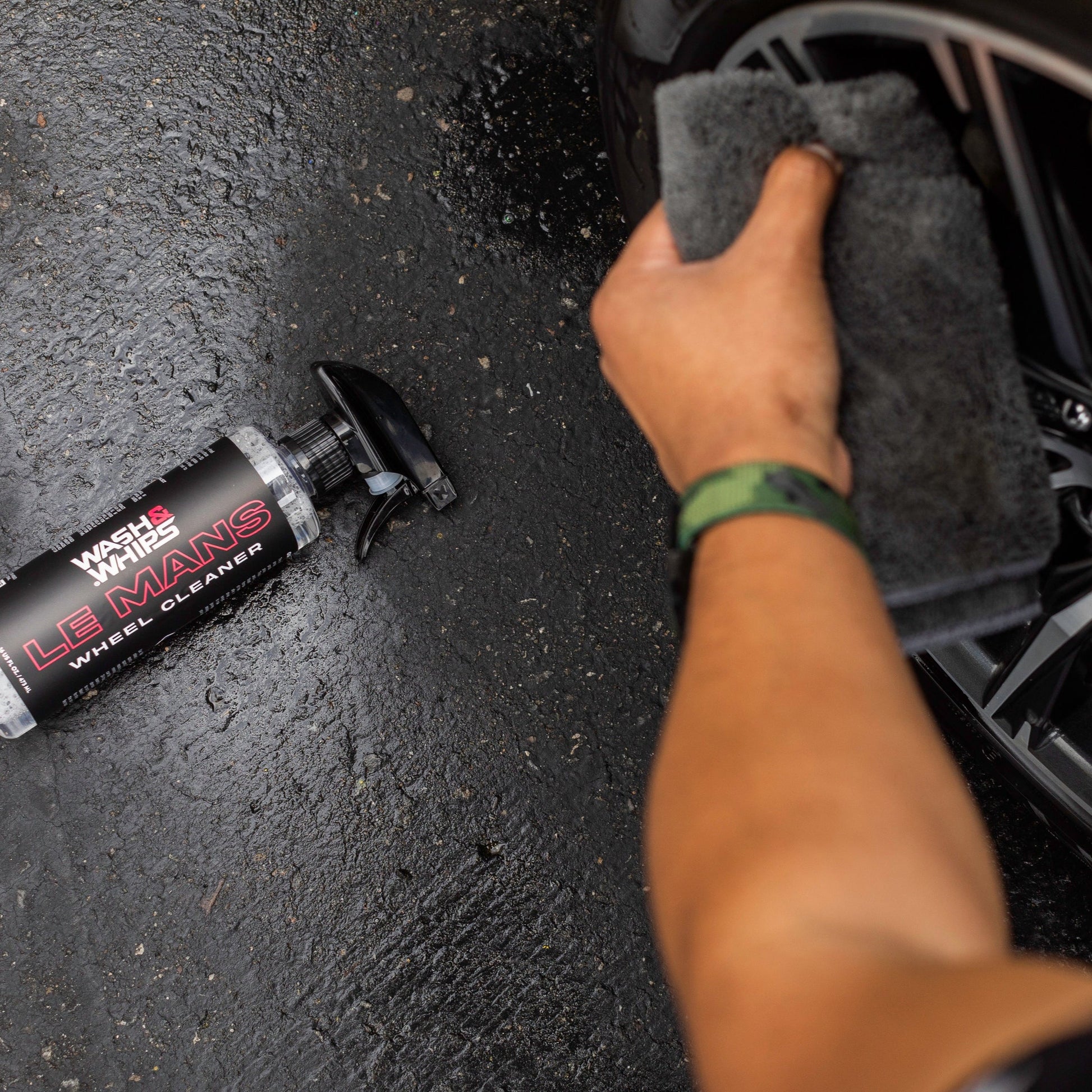 WASH&WHIPS Wheel & Tire Wash & Shine Kit - $48 Value - Howling Moto