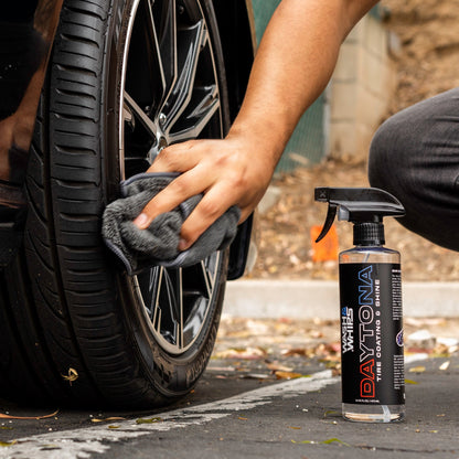 WASH&WHIPS Wheel & Tire Wash & Shine Kit - $48 Value - Howling Moto