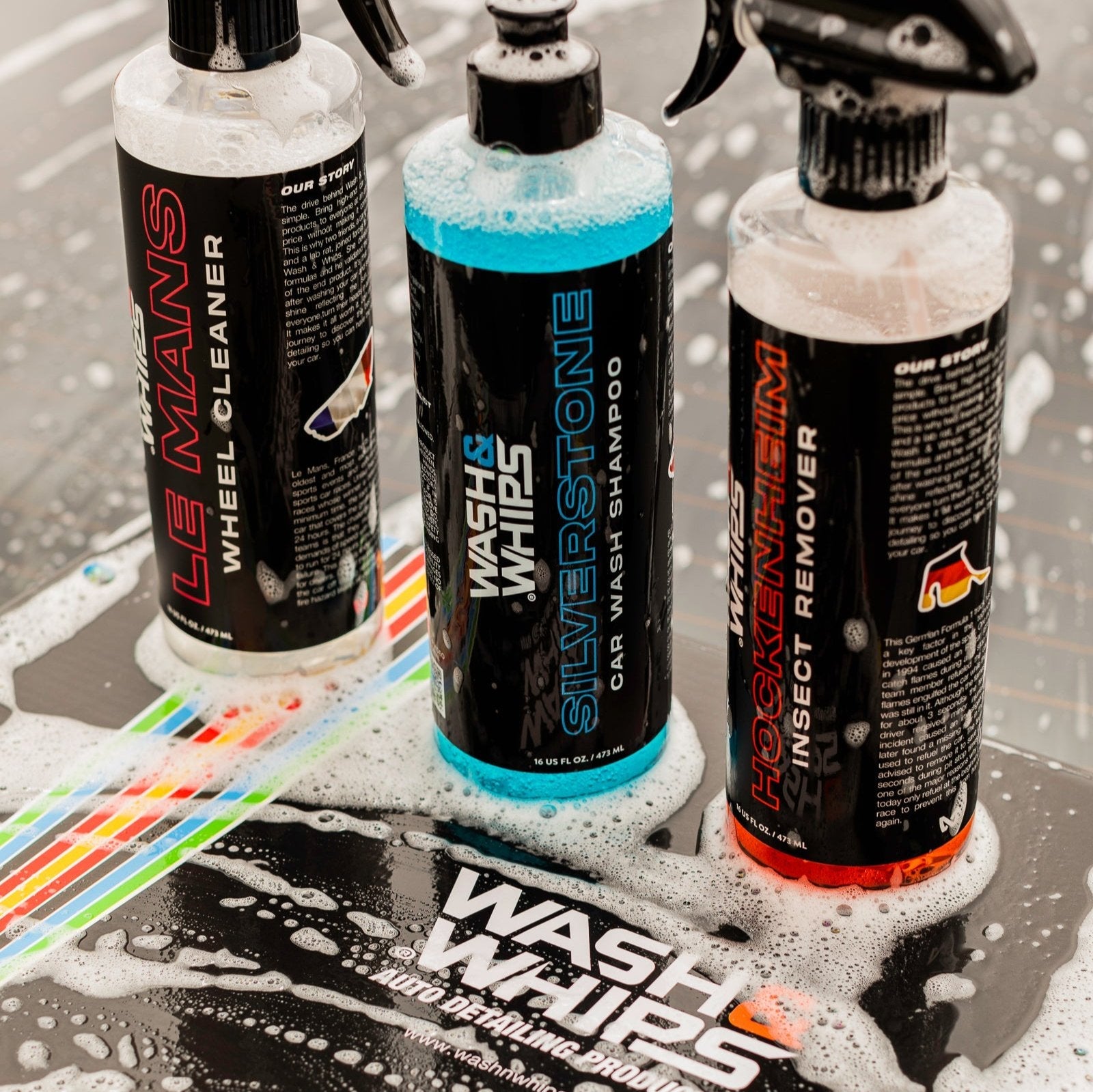 WASH&WHIPS WASH - Exterior Car Wash Kit (Step 1) - Howling Moto