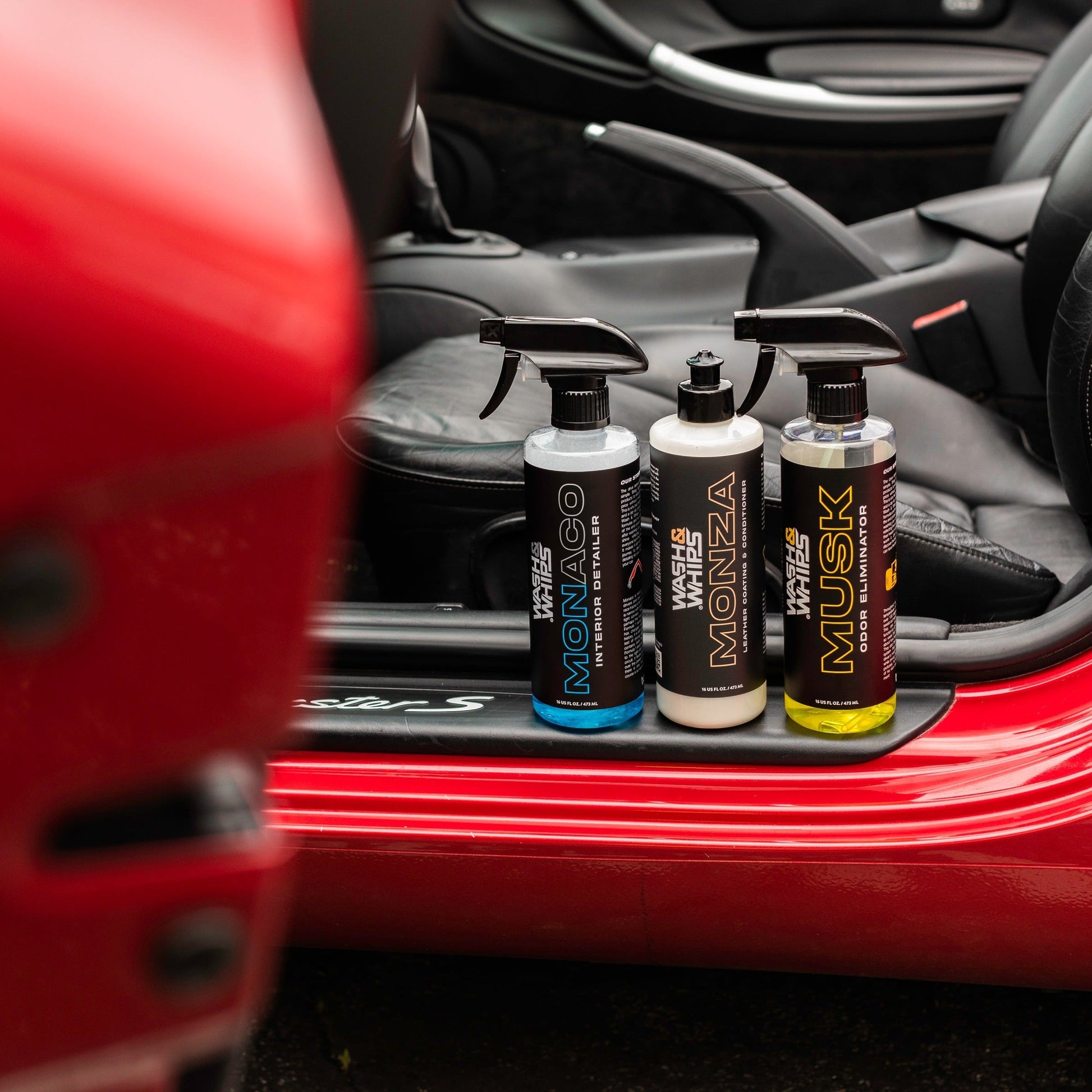 WASH&WHIPS 3-Step Car Care System - Howling Moto