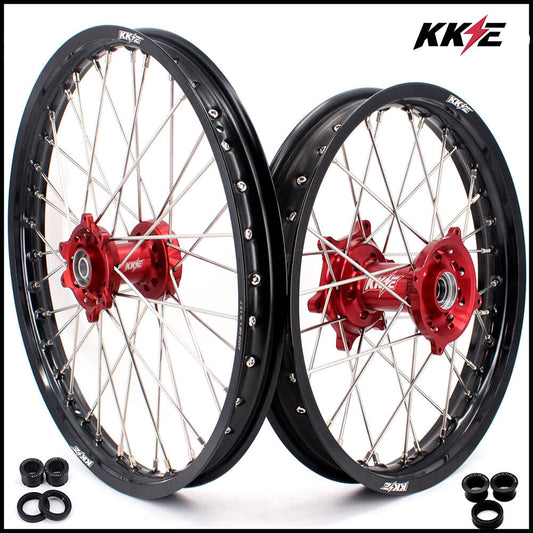 KKE 21in. 18in. Motorcycle Alloy Wheels For HONDA CRF250X 2004-2018 CRF450X 2005-2018 - Howling Moto