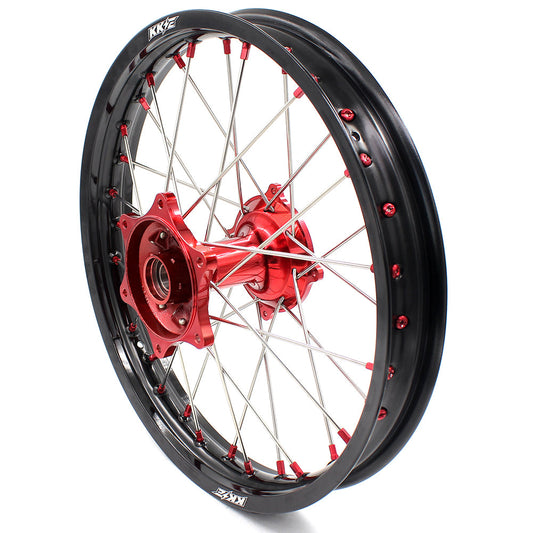KKE 2.15*19 Casting Rear Wheel Rim fit HONDA CRF250R 04-13 CRF450R 02-12 Red Nipple - Howling Moto