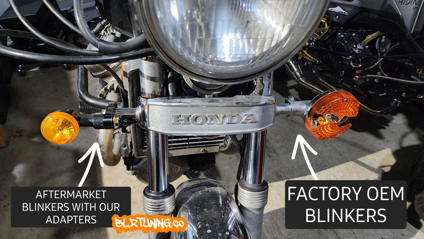 HONDA CX500 BLINKER ADAPTERS 1978 - 1983 - Howling Moto