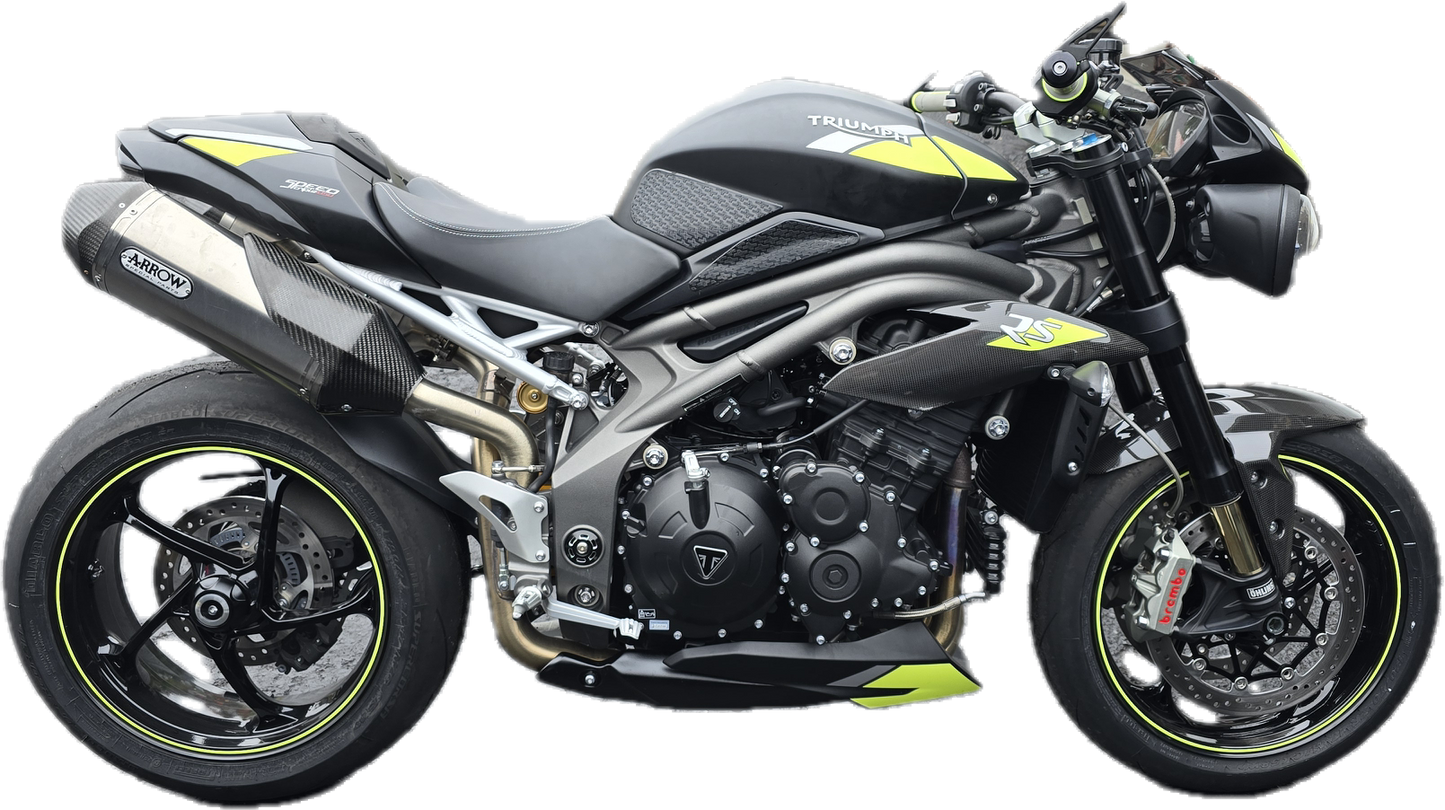 TRIUMPH SPEED TRIPLE 1050 RS TAIL DELETE BLOCK OFF PLATE 2016 TO 2020 - Howling Moto