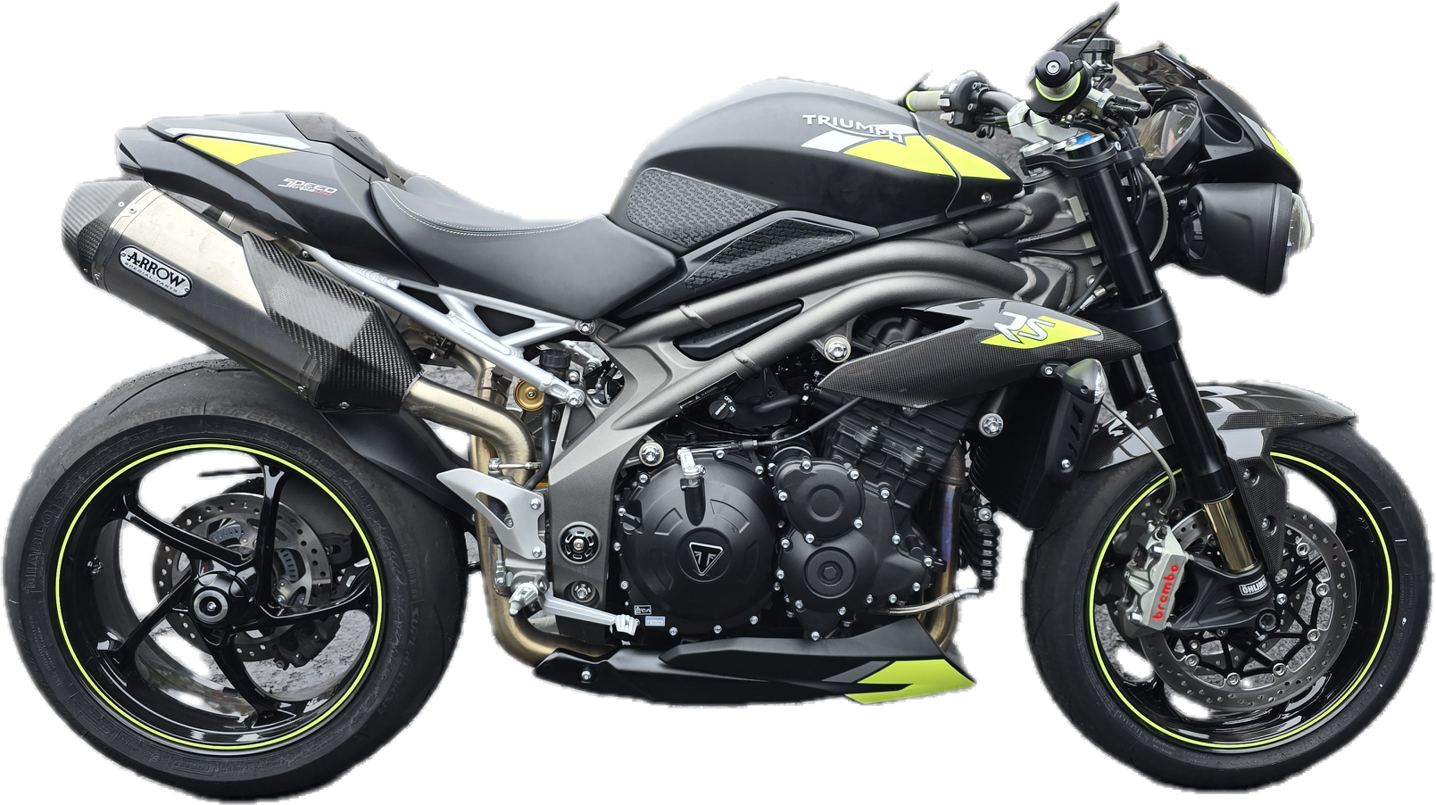 TRIUMPH SPEED TRIPLE 1050 RS TAIL DELETE BLOCK OFF PLATE 2016 TO 2020 - Howling Moto