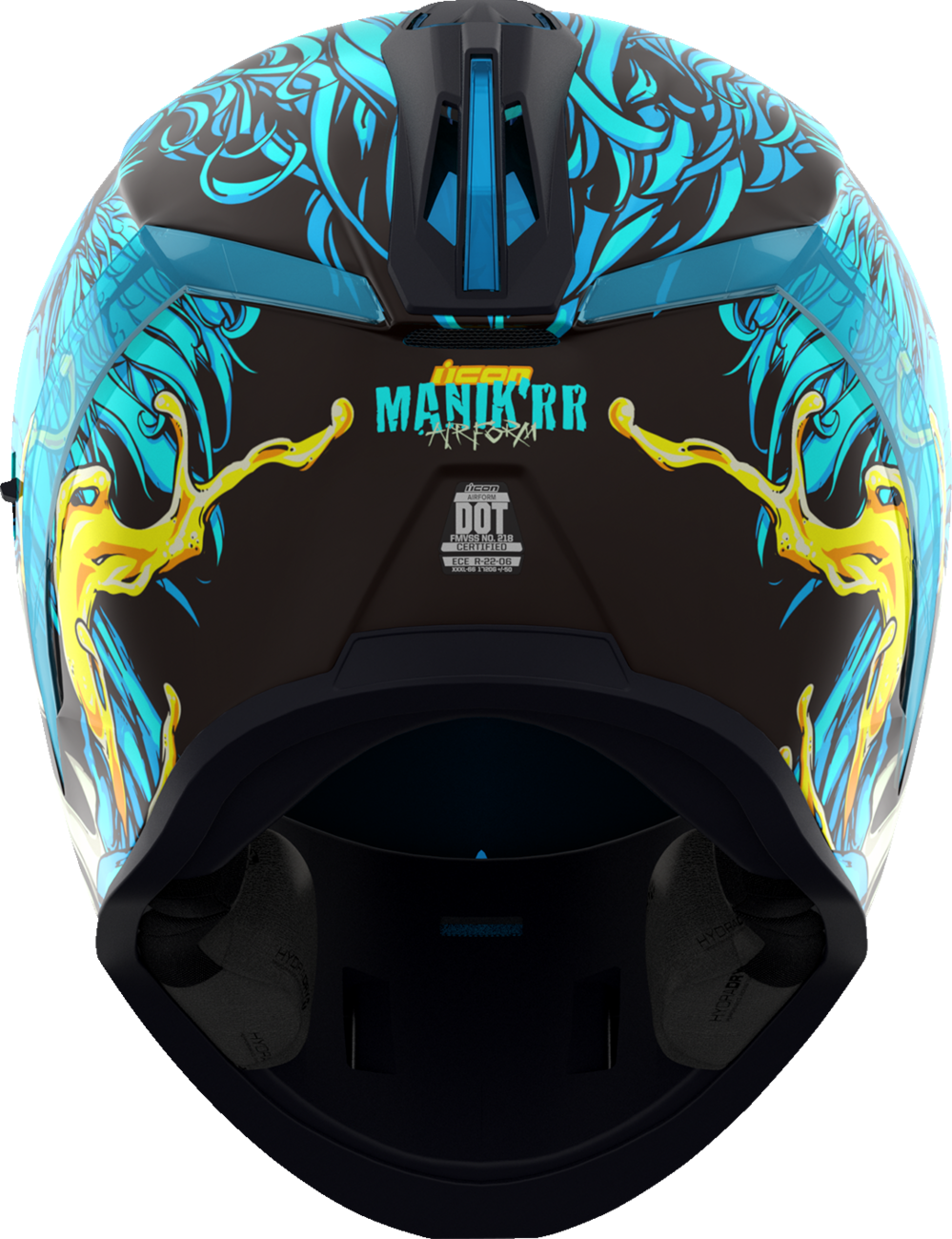 Light blue ICON Airform™ helmet with MIPS® protection, size 2XL, featuring sleek design and adjustable straps.