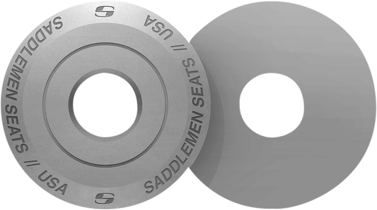 SADDLEMEN Fender Seat Washer - Silver 14707SR - Howling Moto