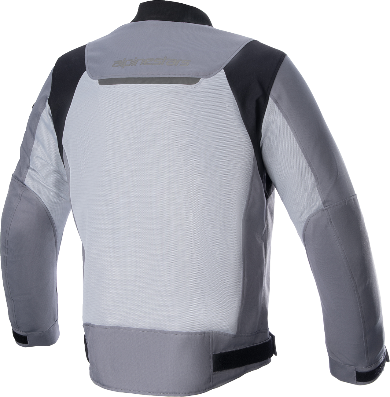 Alpinestars Luc V2 Air jacket in gray, small size, featuring lightweight fabric and ventilation panels, designed for riding comfort.