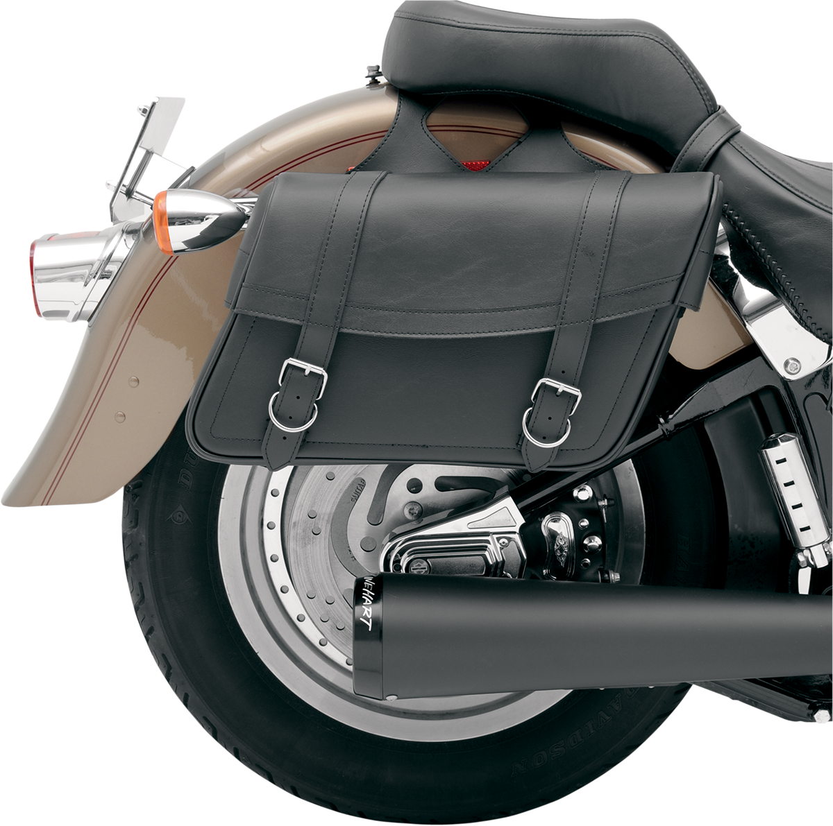 SADDLEMEN Highwayman Slant-style Saddlebags - Large X021-02-041 - Howling Moto