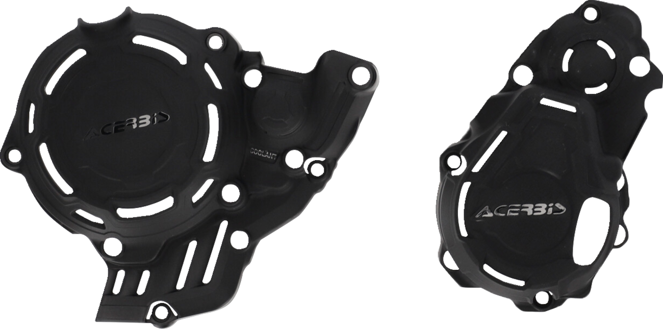ACERBIS X-Power Kit black body for KTM 250/300 SX-F and Husqvarna FC 250/300 2023 motorcycles.